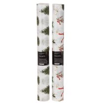 tételeket Karácsonyi dekorációs anyag, méteráru, 120 cm széles, 2 darab