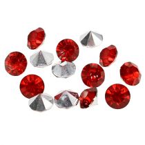 Gyémántok Akril 8mm Piros 50g