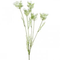 tételeket Kapor virágzás, műnövény, műfű zöld, fehér L80cm