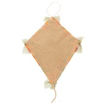 tételeket Dekoratív sárkány arccal és akasztóval, őszi dekoráció, 40cm, 2 darab