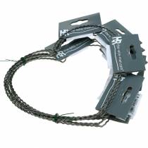 tételeket Drótszívek 20cm hullámgyűrűk koszorú karika szív 10 db