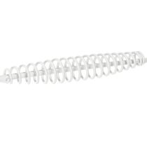 tételeket Drótkosár fogantyúval, fehér fém, Ø25/30/35cm, 3 db-os szett