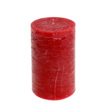 tételeket Egyszínű gyertyák piros 85x150mm 2db