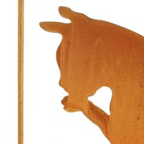 tételeket Patina dekoráció macskarozsda dekoráció függesztéséhez 24,5cm