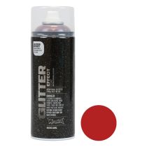 tételeket Glitter Spray Red Montana Glitter Spray Christmas Red 400ml