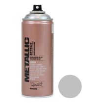 Festék spray ezüst festék metál hatású ezüst spray akril festék 400ml