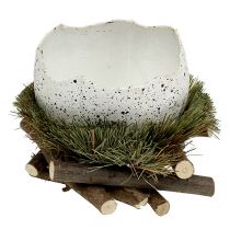 tételeket Tojás a fészekben Ø11cm H12cm 4 db