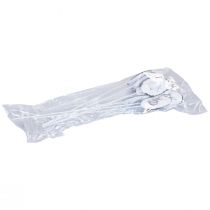 tételeket Virágdugó fém dekortojások húsvéti nyuszival 5×7cm 8 db