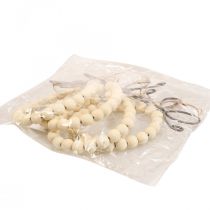 tételeket Deco utánfutó Húsvéti tojás fa fém ablakdísz 13x18cm 4db