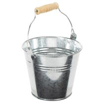 tételeket Vödör Ø12cm M10cm 8db. Cink, fényes