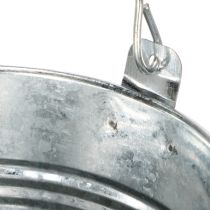 tételeket Vödör Ø12cm M10cm 8db. Cink, fényes