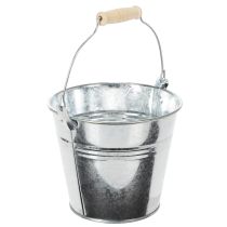 tételeket Vödör Ø14cm M12cm 6 db. Cink, fényes