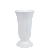 tételeket Lilia váza fehér Ø16cm 1db