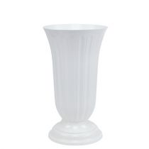 tételeket Lilia váza fehér Ø20cm, 1db