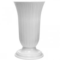 tételeket Lilia fehér műanyag váza Ø28cm H48cm