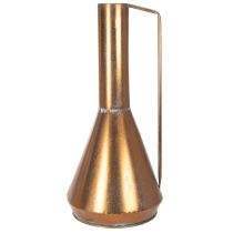 tételeket Elegáns állóváza, vintage stílusú, orientális, réz színű fém díszkancsó, Ø27cm M58cm