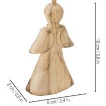 tételeket Karácsonyfára akasztható angyalfigura, 10 cm, 12 darab