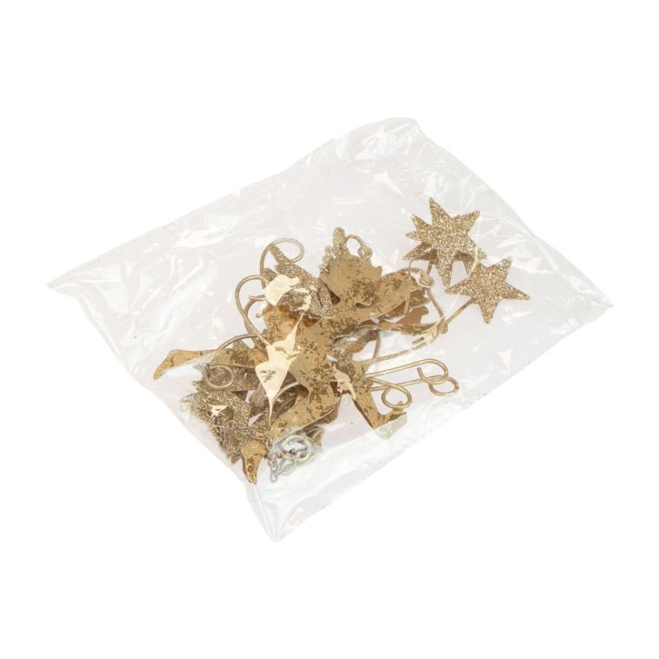 tételeket Angyal medál csillag karácsonyi dekoráció függeszthető H28cm 3 db