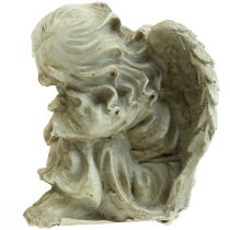 tételeket Angel for the Grave Cream Grave Angel Sleeping Angel 6×5,5×8cm