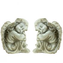 tételeket Angel for the Grave Cream Grave Angel Sleeping Angel 6×5,5×8cm