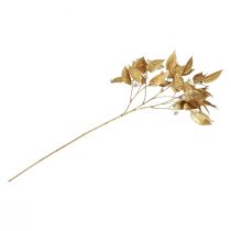 tételeket Eucalyptus Artificial Lancets Eucalyptus Branch Gold 95cm