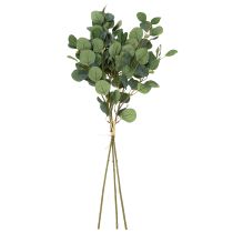 tételeket Műeukaliptusz virág modern belsőépítészetbe, 85 cm, 3 darab