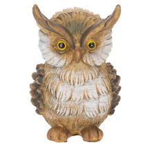 tételeket Bagoly figura, kis ülő bagoly, dekoráció, 11cm