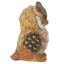 tételeket Bagoly figura, kis ülő bagoly, dekoráció, 11cm