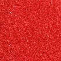 Színes homok 0,5mm piros 2kg