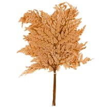 tételeket Narancssárga tartósított páfrány dekoráció 45cm 10 darabos otthoni dekoráció barkácsolás
