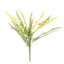 tételeket Műpáfrányág, műzöld dekorációs növény, 45cm