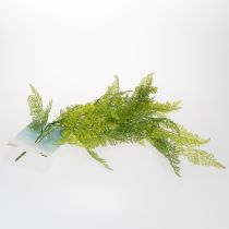 tételeket Műpáfrány függőnövény, dekoratív, figyelemfelkeltő belső terekbe, modern kiegészítők, 80 cm