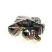 tételeket VIANA Dekoratív Füge 8 cm 6 Darabos Készlet - Műgyümölcs Asztaldíszítésre és Partikra