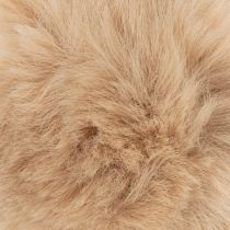 tételeket Dekoratív pompon akasztásra, bolyhos szőrgombóc, 7 cm, 6 darab
