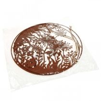 tételeket Rugós ablakdísz, függő dekoráció, fém virágkarika Ø30cm, 2 db-os szett