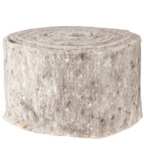 tételeket Filc szalag, fazékszalag szürke-natúr 15cm 5m