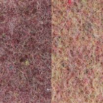 tételeket Filc szalag gyapjú szalag díszszövet borvörös bézs 7,5cm 5m