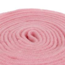 Filc szalag 7,5 cm x 5 m rózsaszín