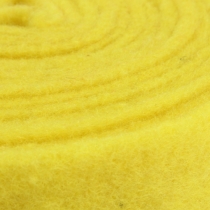tételeket Filc szalag sárga deko szalag filc 7,5cm 5m