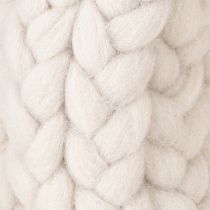 tételeket Filc koszorú dekoratív koszorú fonott bézs Ø25cm függesztéséhez