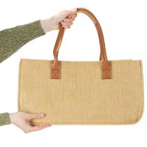 tételeket Filctáska raffia mintával 50cm x 25cm x 25cm