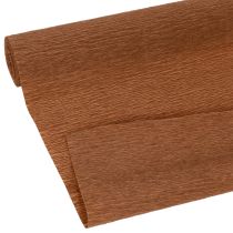 tételeket Virágkötő krepp papír, barna, 50 cm széles kézműves tekercs