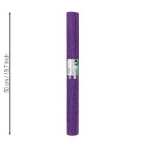 tételeket Virágkötő krepp papír sötétlila 50x250cm