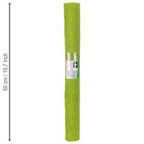 tételeket Virágkötő krepp papír, fűzöld, virágkötő krepp 50×250cm 5db