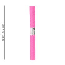 tételeket Virágkötő krepp papír világos rózsaszín 50x250cm