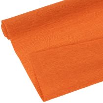 tételeket Virágkötő krepp papír, narancssárga tekercs, 50x250cm