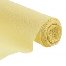 tételeket Virágüzlet krepp papír pasztell sárga 50x250cm
