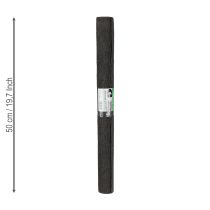 tételeket Virágkötő krepp papír fekete 50x250cm