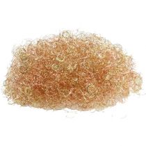 tételeket Flower Hair Tinsel Gold, Réz 200g