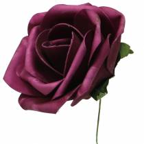 Hab rózsa lila Ø15cm 4db